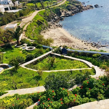 度假居 Mykonos Le Grand Bleu Beachfront 普拉迪斯亚罗斯